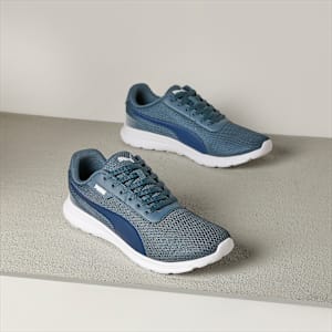 PUMA Razz Men's Running Shoes, Evening Sky-Persian Blue-PUMA White, extralarge-IND