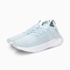 SOFTRIDE Symmetry Fuzion Women's Running Shoes, Frosted Dew-PUMA Silver, extralarge-IND