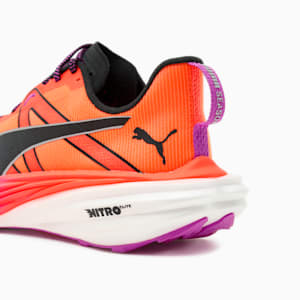 Tenis de running para mujer Elite Trail Deviate NITRO™, Glowing Red-PUMA Black-Pure Magenta, extralarge
