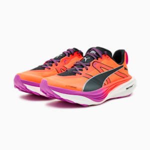 Tenis de running para mujer Elite Trail Deviate NITRO™, Glowing Red-PUMA Black-Pure Magenta, extralarge