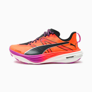 Tenis de running para mujer Elite Trail Deviate NITRO™, Glowing Red-PUMA Black-Pure Magenta, extralarge