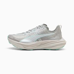 SEASONS Deviate NITRO™ Elite Trail Women's Running Shoes, Feather Gray-Mint Melt, extralarge