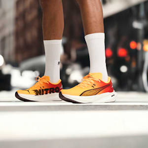 Chaussures de course à pied Deviate NITRO™ 3 FADE Homme, Sun Stream-Sunset Glow-PUMA White, extralarge