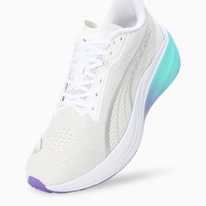 Darter Pro Fade Instant Cushioning Running Shoes, PUMA White-Electric Peppermint, extralarge-IND