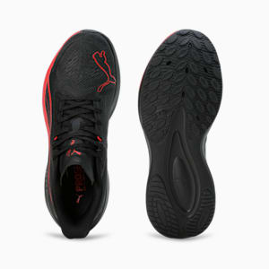 Darter Pro Fade Instant Cushioning Running Shoes, PUMA Black-For All Time Red, extralarge-IND