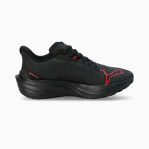 Darter Pro Fade Instant Cushioning Running Shoes, PUMA Black-For All Time Red, extralarge-IND