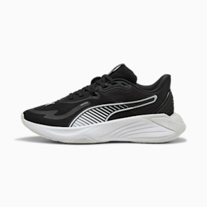 PWR Hybrid Training Shoes Women, PUMA Black-PUMA White-Feather Gray, extralarge-GBR