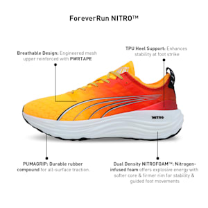 ForeverRun NITRO™ Men's Running Shoes, Sun Stream-Sunset Glow-PUMA White, extralarge-IND