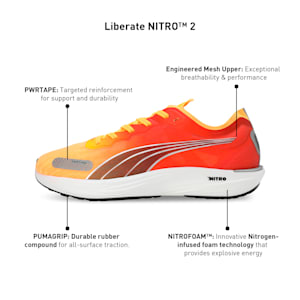 Liberate NITRO™ 2 Men's Running Shoes, Sun Stream-Sunset Glow-PUMA White, extralarge-IND