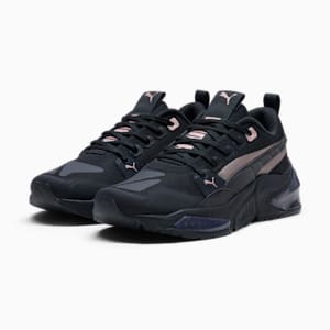 Tenis LQDCELL Optic Evo para mujer, PUMA Black-Rose Gold, extralarge