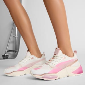 Tenis LQDCELL Optic Evo para mujer, Vapor Gray-Mauved Out-Rose Gold, extralarge