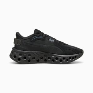 ユニセックス ソフトライド フリークエンス ランニングシューズ, PUMA Black-Flat Dark Gray, extralarge-JPN