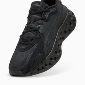 ユニセックス ソフトライド フリークエンス ランニングシューズ, PUMA Black-Flat Dark Gray, extralarge-JPN