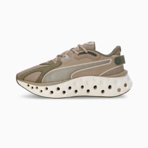 SOFTRIDE Frequence Running Shoes, Oak Branch-PUMA Olive-Desert Dust, extralarge-IND