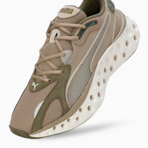 SOFTRIDE Frequence Running Shoes, Oak Branch-PUMA Olive-Desert Dust, extralarge-IND