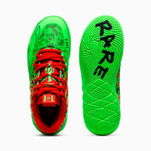 Chaussures de basketball PUMA x LAMELO BALL MB.01 Toxic Homme, Fluro Green Pes-PUMA Red, extralarge