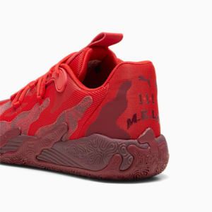 PUMA x LAMELO BALL MB.03 Lo Team Men's Basketball Shoes, Team Regal Red-For All Time Red, extralarge