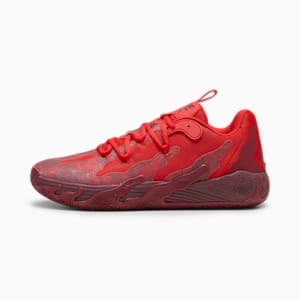 PUMA x LAMELO BALL MB.03 Lo Team Men's Basketball Shoes, Team Regal Red-For All Time Red, extralarge