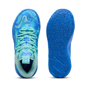 Chaussures de basketball PUMA x LAMELO BALL MB.03 Lo Team Enfant et adolescent, Hyperlink Blue-Bright Aqua-Electric Peppermint, extralarge