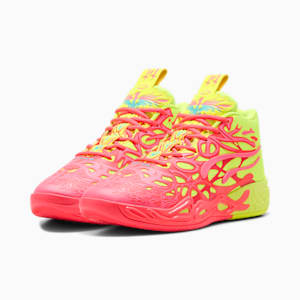 Tenis de basquetbol MB.04 1Love, Pink Alert-Yellow Alert, extralarge