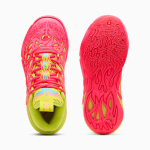 Tenis de basquetbol Adolescente MB.04 1Love, Pink Alert-Yellow Alert, extralarge