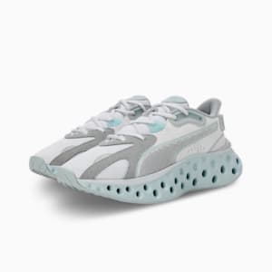 SOFTRIDE Frequence Women's Running Shoes, Silver Mist-Dewdrop-PUMA White, extralarge-IND