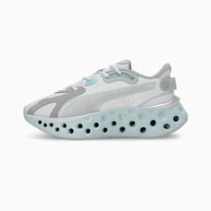 SOFTRIDE Frequence Women's Running Shoes, Silver Mist-Dewdrop-PUMA White, extralarge-IND