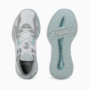 SOFTRIDE Frequence Women's Running Shoes, Silver Mist-Dewdrop-PUMA White, extralarge-IND