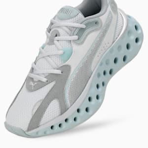 SOFTRIDE Frequence Women's Running Shoes, Silver Mist-Dewdrop-PUMA White, extralarge-IND