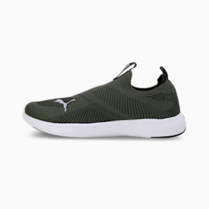 Softride Gush Men's Slip-On Shoes, Myrtle-Ash Gray-PUMA Black, extralarge-IND