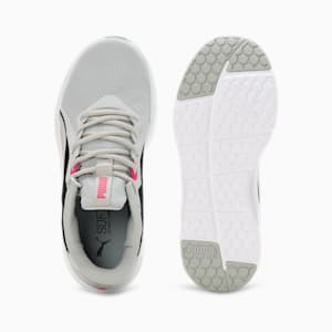 PUMA Seriah Women's Running Shoes, Cool Light Gray-Pinktastic-PUMA Black, extralarge-IND