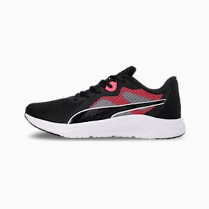 Seriah Women's Running Shoes, PUMA Black-Sunset Glow-PUMA White, extralarge-IND