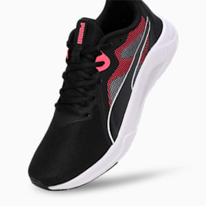 PUMA Seriah Women's Running Shoes, PUMA Black-Sunset Glow-PUMA White, extralarge-IND