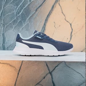 Razz Women's Running Shoes, Inky Blue-Icy Blue-PUMA White, extralarge-IND