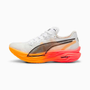 Deviate NITRO™ Elite 3 Men's Running Shoes, PUMA White-Sunset Glow-Sun Stream, extralarge