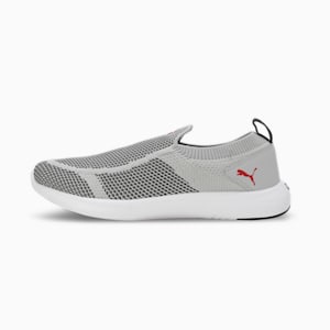 Softride Dimorphos Men's Slip-On Shoes, Ash Gray-Chili Oil-PUMA Black, extralarge-IND