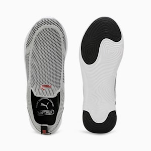 PUMA Softride Dimorphos Men's Slip-On Shoes, Ash Gray-Chili Oil-PUMA Black, extralarge-IND