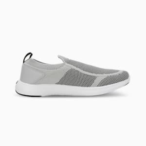 PUMA Softride Dimorphos Men's Slip-On Shoes, Ash Gray-Chili Oil-PUMA Black, extralarge-IND