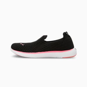 Softride Pegasi Knit Women's Slip-On Shoes, PUMA Black-Passionfruit, extralarge-IND