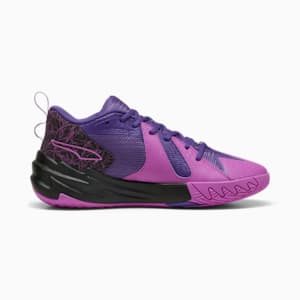 Scoot Zeros Purple Lightning Basketball Shoes, Pure Magenta-PUMA Black, extralarge-IND