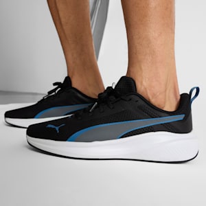Rocket Fuel Lite Women's Running Shoes, PUMA Black-Blue Horizon, extralarge