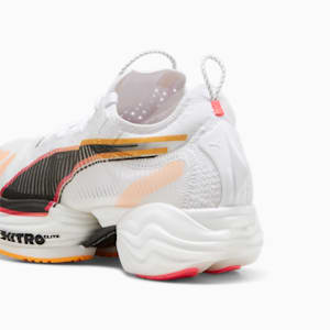 ウィメンズ FAST-R ニトロ エリート 2 ランニングシューズ, PUMA White-Sunset Glow-Sun Stream, extralarge-JPN