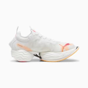 ウィメンズ FAST-R ニトロ エリート 2 ランニングシューズ, PUMA White-Sunset Glow-Sun Stream, extralarge-JPN