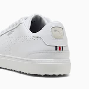メンズ ゴルフ プーマ クラシック G スパイクレス シューズ, PUMA White-PUMA White, extralarge-JPN