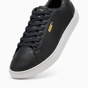 メンズ ゴルフ プーマ クラシック G スパイクレス シューズ, PUMA Black-PUMA White, extralarge-JPN