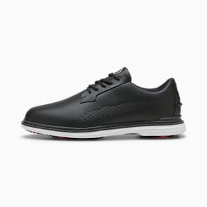PUMA Royale Golf Shoes Men, PUMA Black-Flat Dark Gray-Red Blast, extralarge-GBR