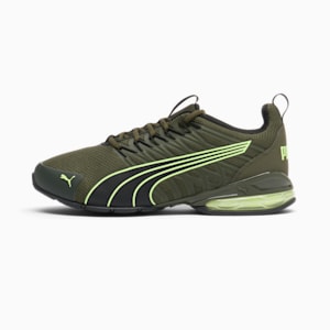 Voltaic Evo Wide Men's Running Shoes, Dark Olive-Fizzy Apple, extralarge