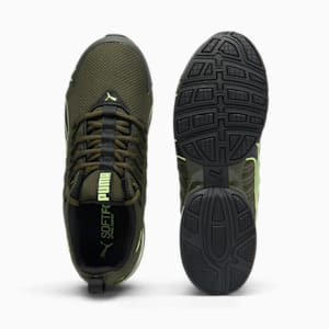 Voltaic Evo Wide Men's Running Shoes, Dark Olive-Fizzy Apple, extralarge