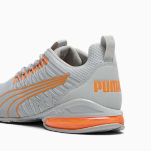 Chaussures de course à pied Voltaic Evo Wide Homme, Cool Light Gray-Orange Glow, extralarge