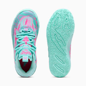 PUMA x LAMELO BALL MB.03 Miami Little Kids' Basketball Shoes, Electric Peppermint-Ravish, extralarge